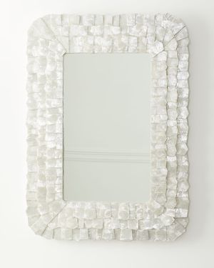 Layered Capiz Mirror - 50"