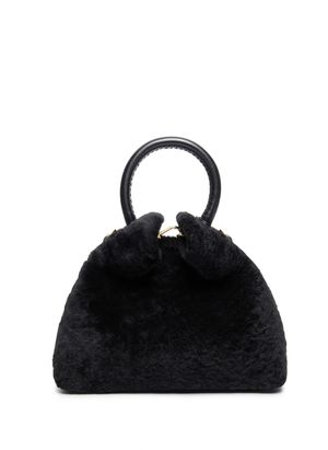 Elleme - Sac baozi en shearling - Taille Unique - Noir