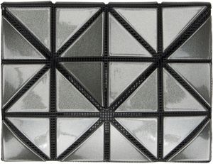 BAO BAO ISSEY MIYAKE Gunmetal Card Wallet