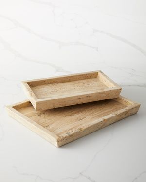 Bowen Nested Trays, Natural