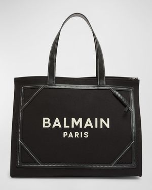 B Army Medium Shopper Tote Bag in Monogram Canvas
