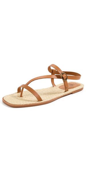 FARM Rio Camel Cross Strap Sandals Camel 8