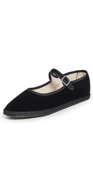 ViBi VENEZiA Mary Jane Nero Flats Nero 36