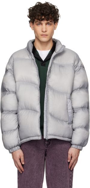 Dime Gray Classic Ripstop Puffer Jacket