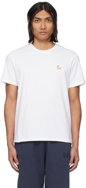 Maison Kitsuné White Chillax Fox T-Shirt