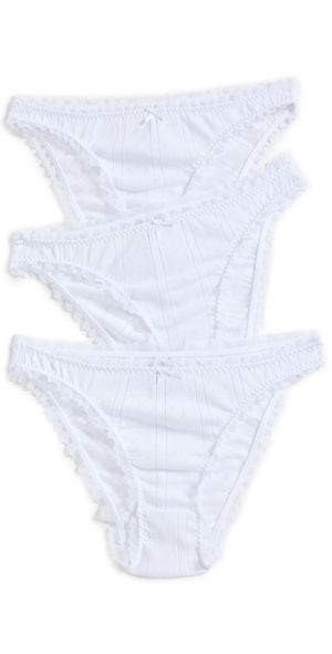 COUCOU The High Rise: 3 Pack White XL