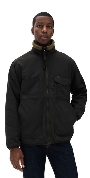 Filson Reversible Pile Fleece Jacket Dark Olive Drab L