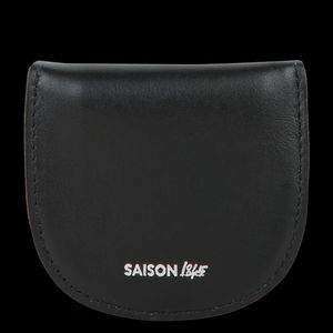 Saison 1865 - Porte monnaie en cuir - Taille Unique - Noir