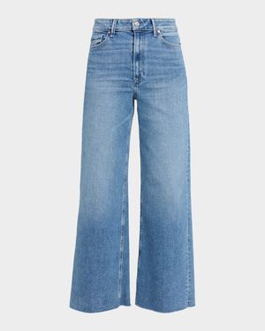 Anessa Wide Raw-Hem Jeans