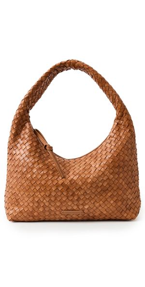 Loeffler Randall Willow Woven Hobo Bag Timber One Size
