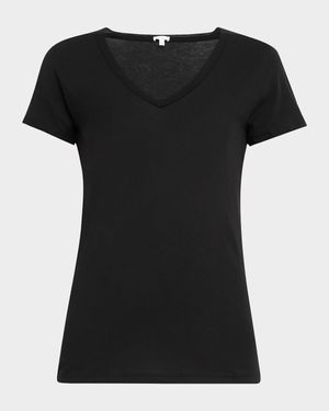 Easy V-Neck Cotton Tee