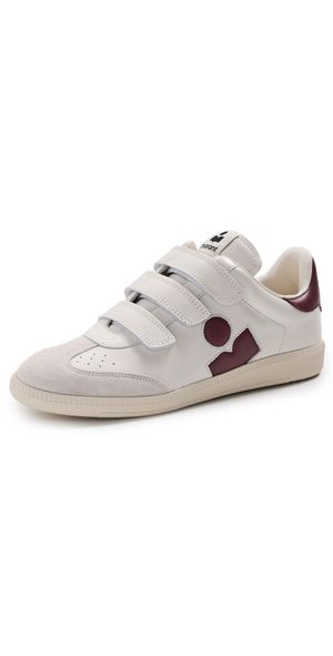 Isabel Marant Beth Sneakers Ecru/Burgundy 37