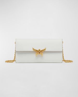 Laurel Leather Wallet on Chain