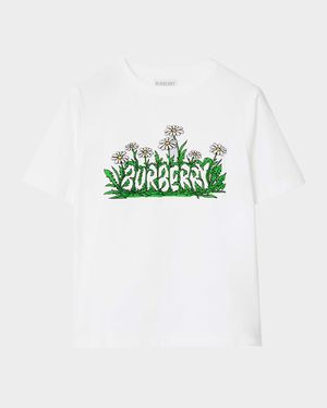 Girl's Cedar Daisy Bed Short-Sleeve T-Shirt, Size 2-14