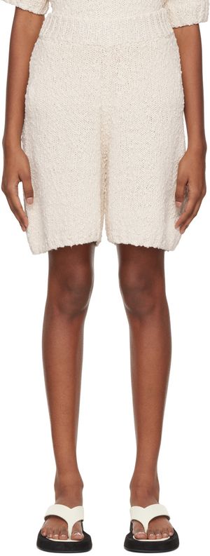 Studio Nicholson Off-White Pivot Shorts
