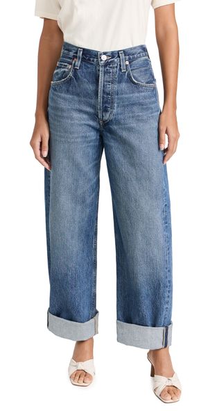 Citizens of Humanity Ayla Baggy Cuffed Crop Jeans Brielle 34