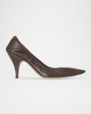 Liisa Lambskin Leather Pumps
