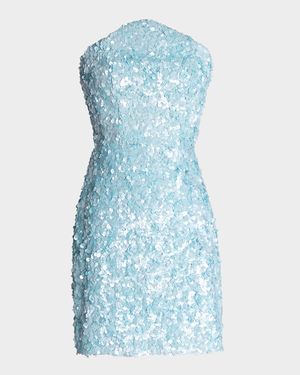 Anica Strapless Sequin Mini Dress
