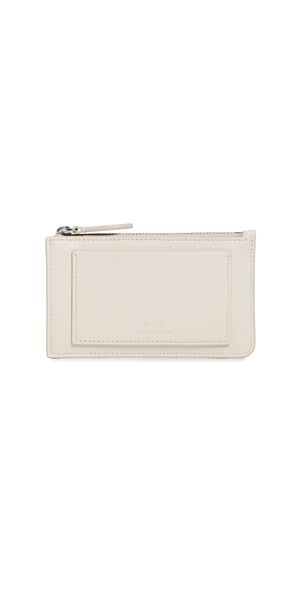 Polo Ralph Lauren Spring Bea Zip Card Case Cream One Size