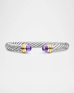 7mm Cable Bracelet in Silver