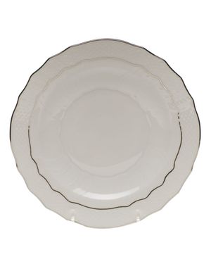 Platinum Edge Salad Plate