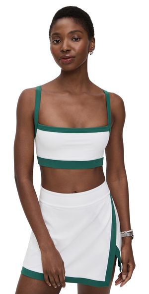 Splits59 Monah Rigor Bra White/Arugula L