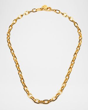 Oval-Link Chain Necklace