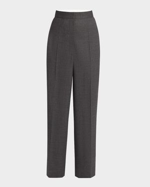Gordon Wide Leg Wool Pants