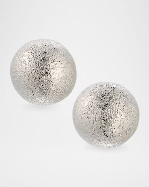 Stardust Button Post Earrings