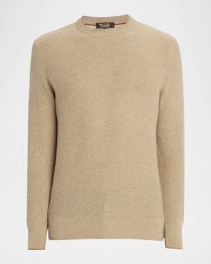 Men's Cashmere Girocollo City Crewneck Sweater