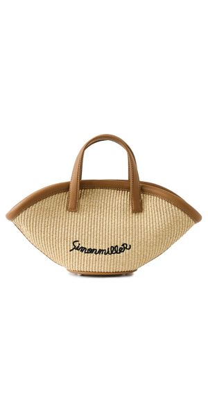 SIMONMILLER Mini Mercado Tote Natural/Black One Size