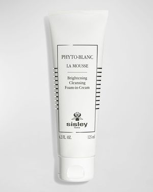 Phyto-Blanc La Mousse Brightening Cleansing Foam-in-Cream, 4.2 oz.