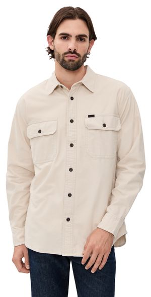 Filson Field Flannel Shirt Natural XL