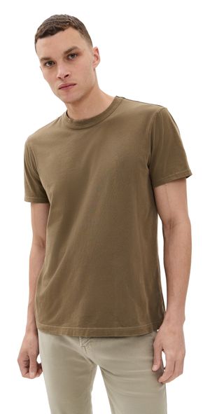 Citizens of Humanity Everyday Cotton Tee Dark Khaki L