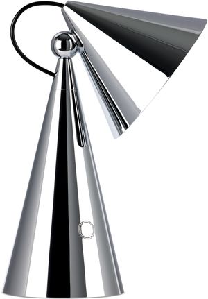 Tom Dixon Silver Pose Portable Table Lamp