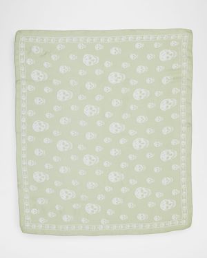 Classic Skull Silk Scarf