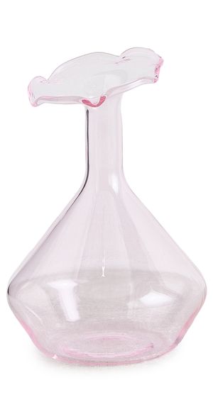 Tizo Design Pink Angled Neck Glass Vase Pink One Size