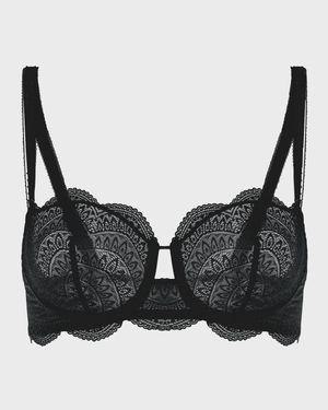Karma Demi-Cup Convertible Lace Bra