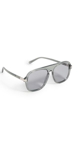Stella McCartney Slim Sunglasses Grey/Other/Smoke One Size