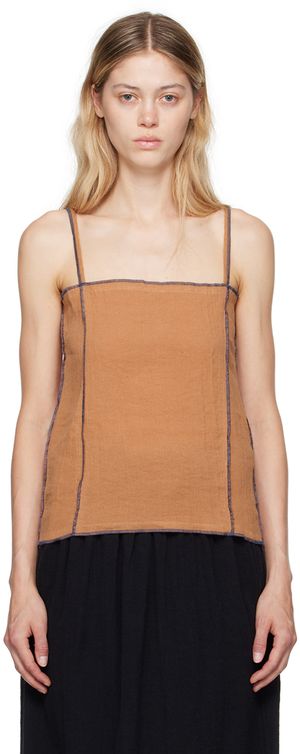 Baserange Orange Shok Tank Top