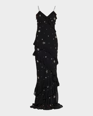Rialto Embellished Maxi Dress