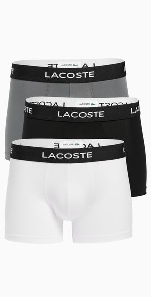 Lacoste Microfiber Trunks 3 Pack Multi S