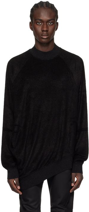 Julius Black Asymmetric Sweater
