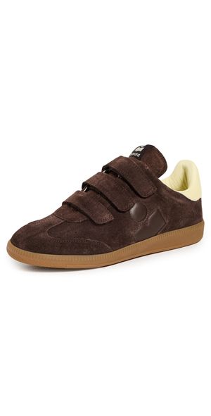Isabel Marant Beth Sneakers Chocolate/Light Yellow 36