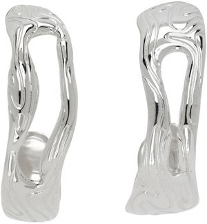 octi Silver Globe Earrings