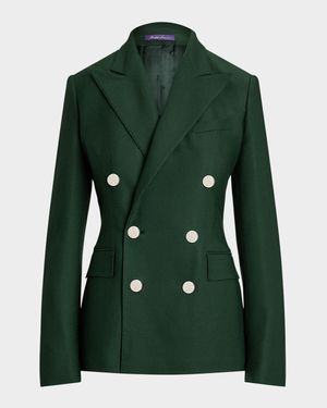 Camden Double-Breasted Cashmere Jacket