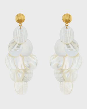 Mother-of-Pearl Chandelier Earrings