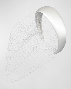 Kate Voilette Satin Headband