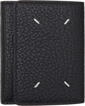 Maison Margiela Black Four Stitches Wallet