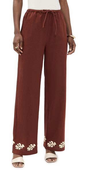 Seven Wonders Amalia Pants Chocolate/Sand M